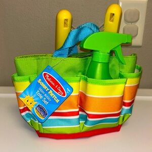 Crossposted! NWT Melissa & Doug garden tote set